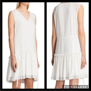 Allsaints Alia sleeveless white dress M